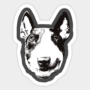 English Bull Terrier - Bully Christmas Gifts Sticker